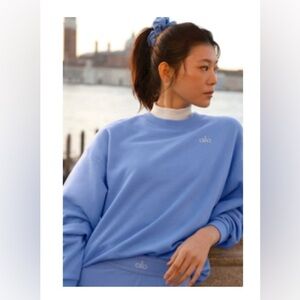 Alo Accolade Crew Neck Pullover XL